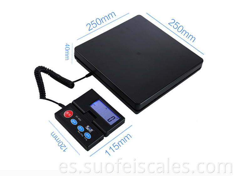 SF-890 Postal Scale Envío digital PAQUETES ELECTRÓNICOS Capacidad de escala de 50 kg